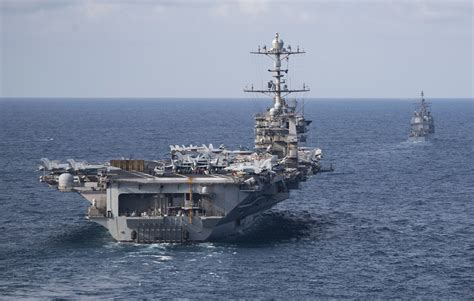 Dvids Images Uss Harry S Truman And Uss Normandy Transit The