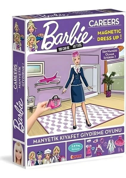 Manyetik Barbie Kariyer Kıyafet Giydirme Oyun Seti Fiyatı