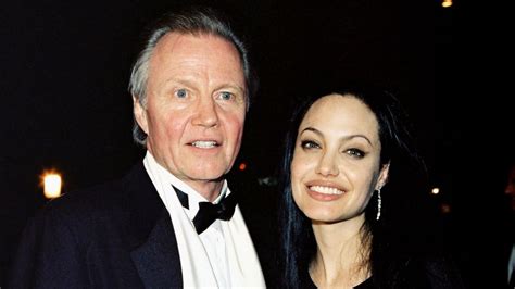 Angelina Jolie And Jon Voight On Red Carpet Over The Years Photos