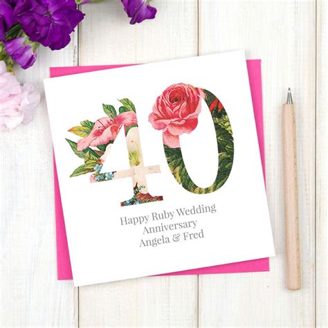 Personalised Golden 50th Wedding Anniversary Card By Chi Chi Moi