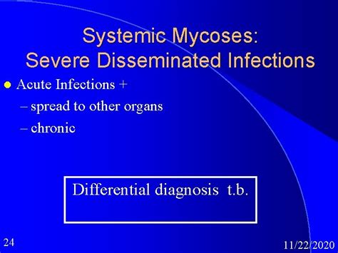 Medical Mycology Classification Of Mycoses Hugh B Fackrell