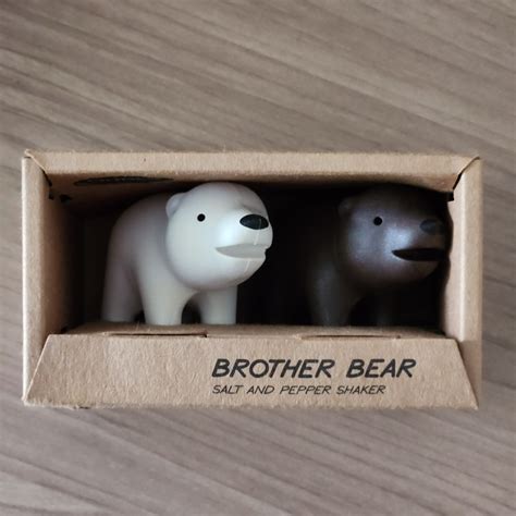 Brother Bear Salt Pepper Shakers Furniture Home Living