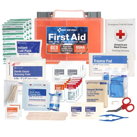 First Aid Only Piece All Purpose First Aid Kit Osha Compliant