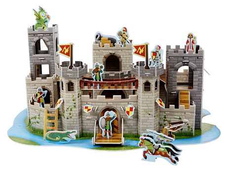 Medieval Castle 3d Puzzle Toy Sense