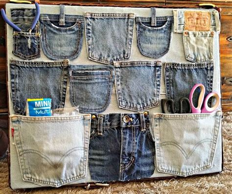 Repurposing Old Jeans 12 Diy Denim Projects Repurposed Denim Denim