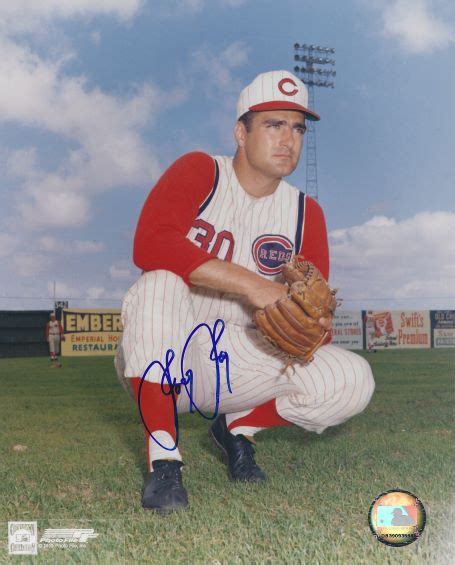 AUTOGRAPHED JOEY JAY 8X10 Cincinnati Reds Photo Main Line Autographs