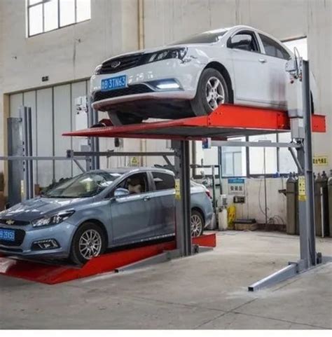 Mild Steel Hydraulic Car Lift For Parking Capacity Ton At Rs