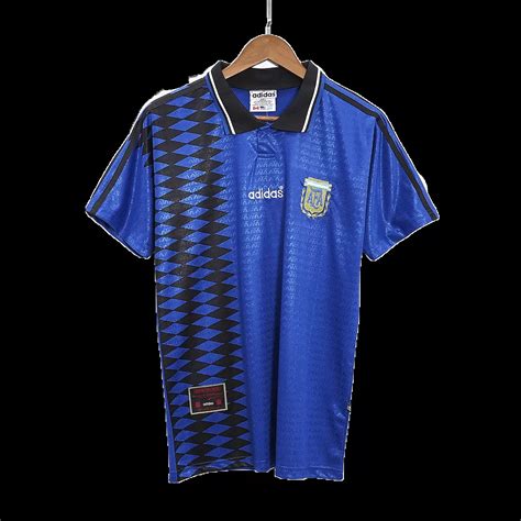 Camiseta Retro 1994 Argentina Segunda Equipación Visitante Copa del