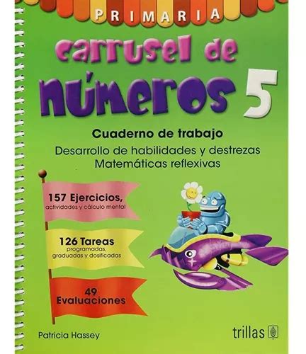 Carrusel De Numeros 5 Cuaderno De Trabajo Primaria Meses sin interés