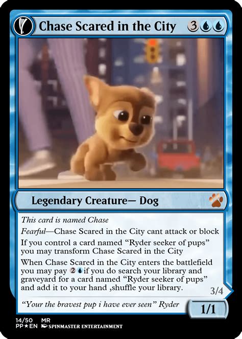 Paw patrol pups cards : r/custommagic