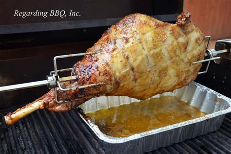 How To Cook Herb And Red Wine Rotisserie Leg Of Lamb Recipe Lamb Rotisserie Recipe Cooking