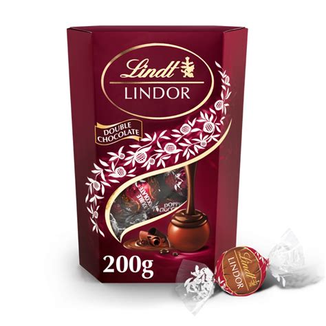 Lindor Double Chocolate Cornet Chokladask Lindt Shop Se