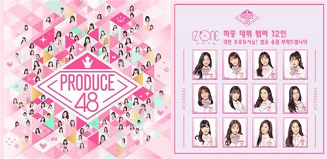 Produce 48 Announces Top 12 Members To Form New Group Izone What