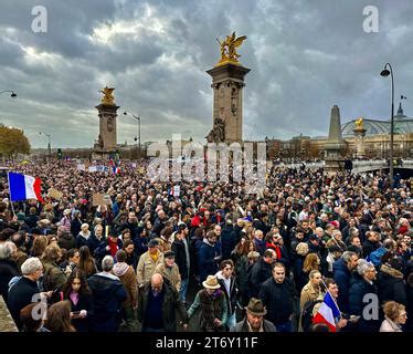 Sylvain Leser Le Pictorium Marcia Contro L Antisemitismo A Parigi