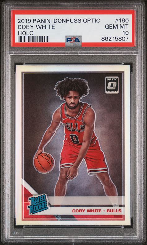 Coby White 2019 Optic 180 Holo PSA 10 Price Guide Sports Card Investor