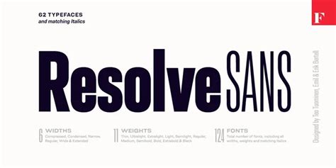 Resolve Font Dafont Free