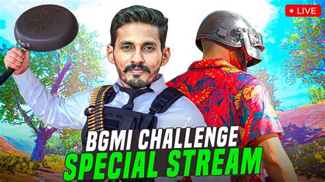 Bgmi Challenge Special Stream