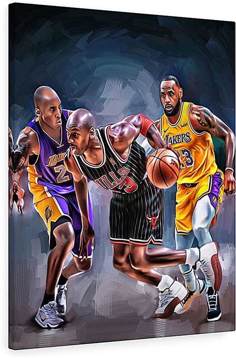 Kobe Bryant Michael Jordan Poster