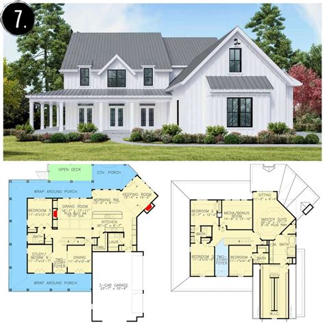 Discover the Charm: Open Floor Plans for Modern Farmhouse Living ...