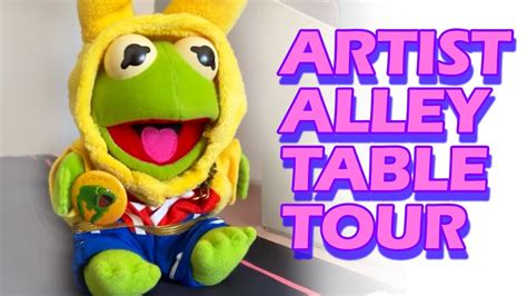 Artist Alley Table Tour YouTube