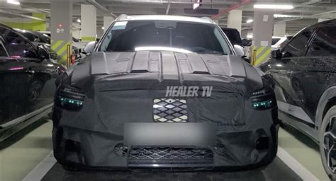 Genesis Electrified Gv Facelift Spied For The First Time Korean Car