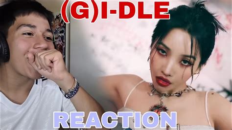 FIRST TIME REACTING TO G I DLE TOMBOY QUEENCARD OH MY GOD