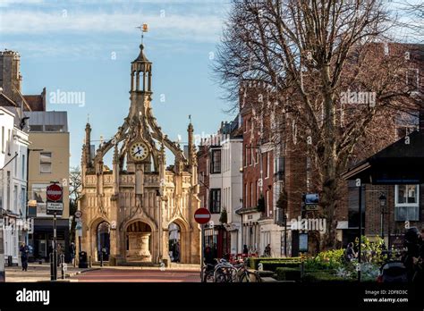chichester december st  chichester cross   city centre