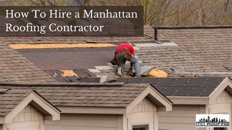 How To Hire A Manhattan Roofing Contractor ⋆ Tci Manhattan Roofing Repair Services Nyc