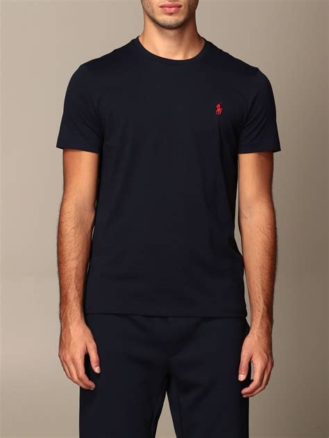 Outlet De Polo Ralph Lauren Camiseta Para Hombre Azul Marino