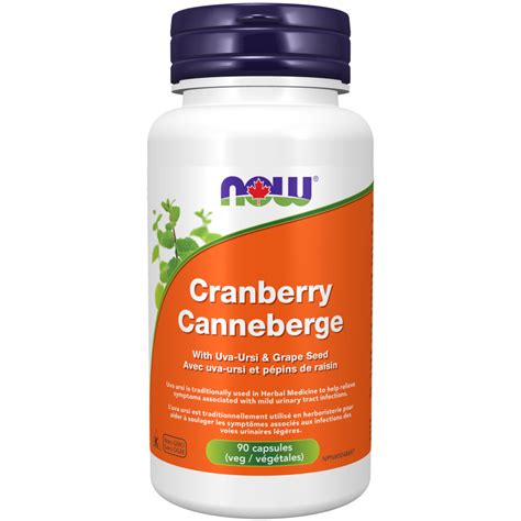 Capsules Dextrait De Canneberge Now Foods Canada