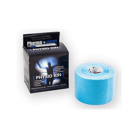 Physio Kin 151 Cerotto Taping Neuromuscolare Blu Per Sport E Traumi