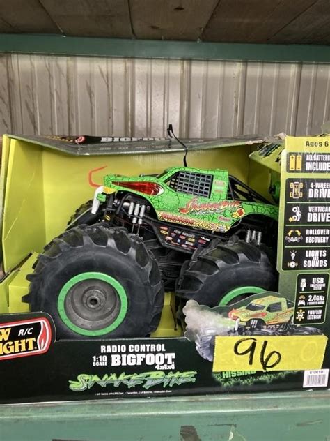 2 Monster Truck RC Cars | Live and Online Auctions on HiBid.com