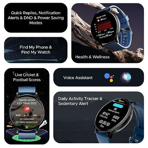 Boat Lunar Orb Smart Watch With Inch Amoled Display Bt Calling