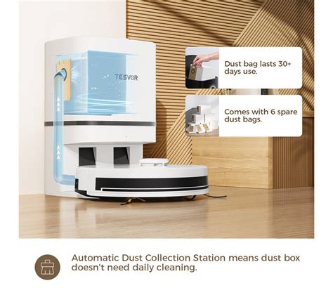 S Pro Aes Aspirateur Robot Avec Station De Vidage Automatique