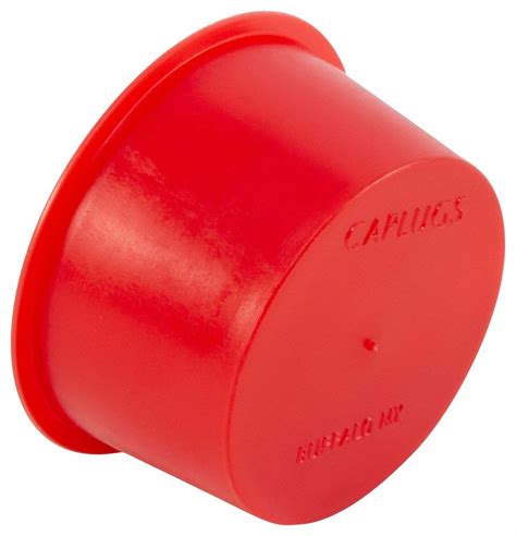 Caplugs T 20 T Series Plastic Tapered Cap And Plug 40 Pack Red LD