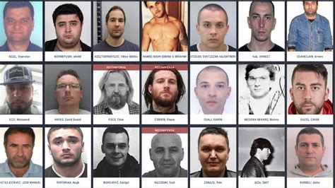 Estos son los criminales más buscados por Europol en 2018