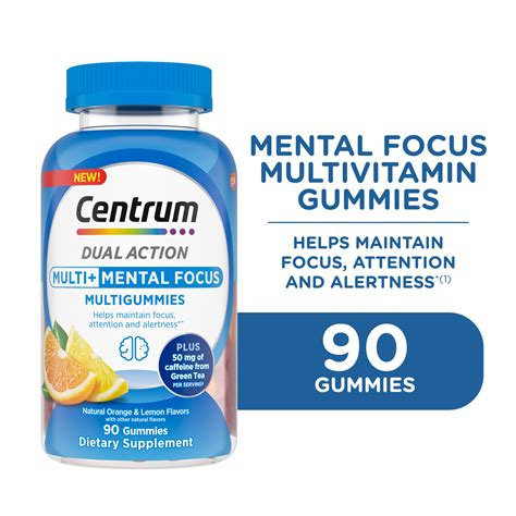 4 Pack Centrum Multigummies Gummy Multivitamin For Adults