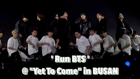 Bts Run Bts Yet To Come In Busan