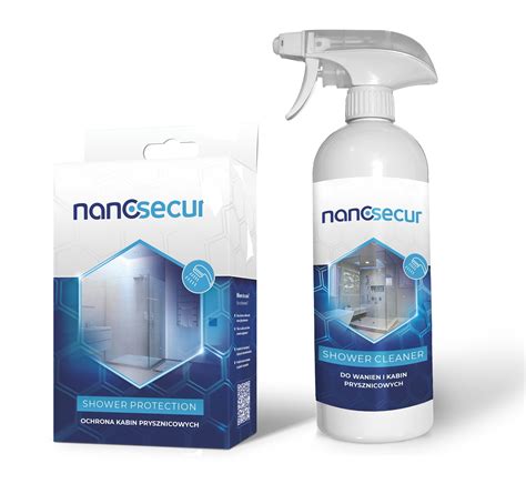 Zestaw Nanosecur Shower Protection Nanopow Oka Hydrofobowa Shower