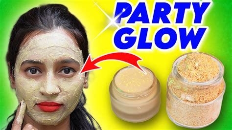 Instant Face Pack For Glowing Skin Homemade Face Pack For Skin