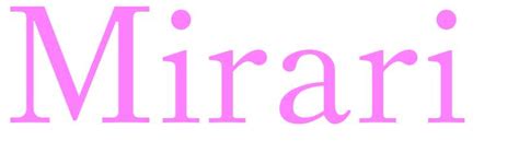 Mirari | Name for Girls | UK Baby Names