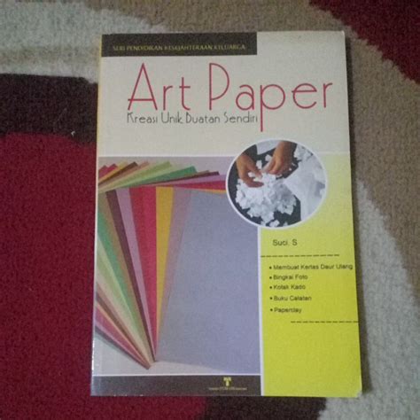 Jual Buku Art Paper Kreasi Unik Buatan Sendiri Shopee Indonesia