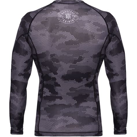 Рашгард Hardcore Training Hexagon Camo LS купить в Москве