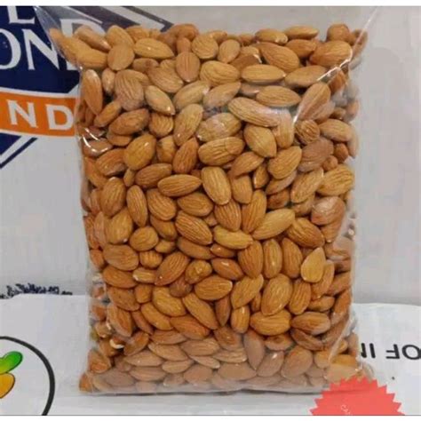 Jual Raw Whole Almond Nut Gr Kacang Almond Mentah Shopee Indonesia