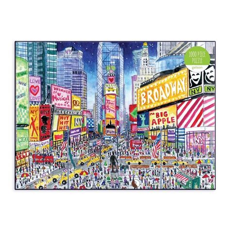 Michael Storrings Times Square 1000 Piece Jigsaw Puzzle Michael