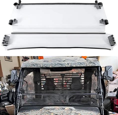 Amazon Hecasa Clear Full Tilt Windshield Compatible With