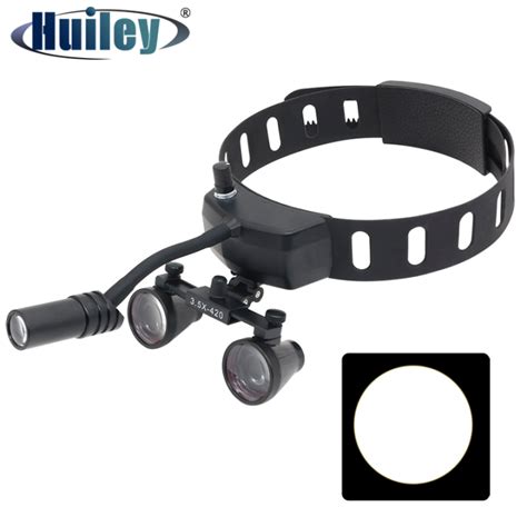 W Led Headlight Headband Dental Loupes Light Brightness Adjustable