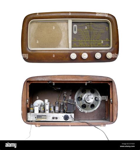 Old Am Radio Tuner Stock Photo Alamy