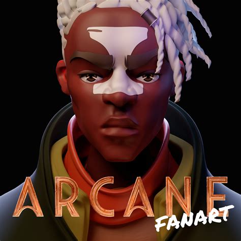 Artstation Ekko Arcane Fanart