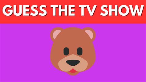 Guess The TV Show By Emoji Quiz Part 1 YouTube